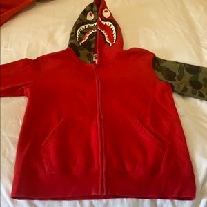 Bape kids jacket lightly worn
